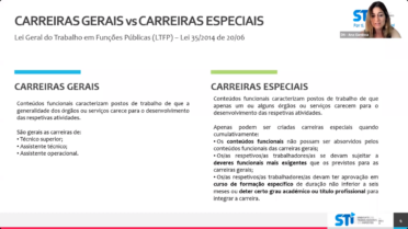 carreiras gerais