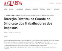 jornal a guarda