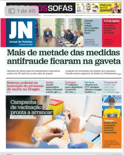 mais de metade das medidas antifraude ficaram na gaveta