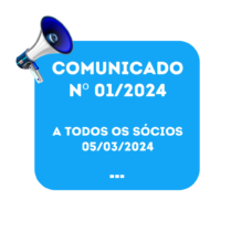 post do instagram comunicado minimalista azul 1